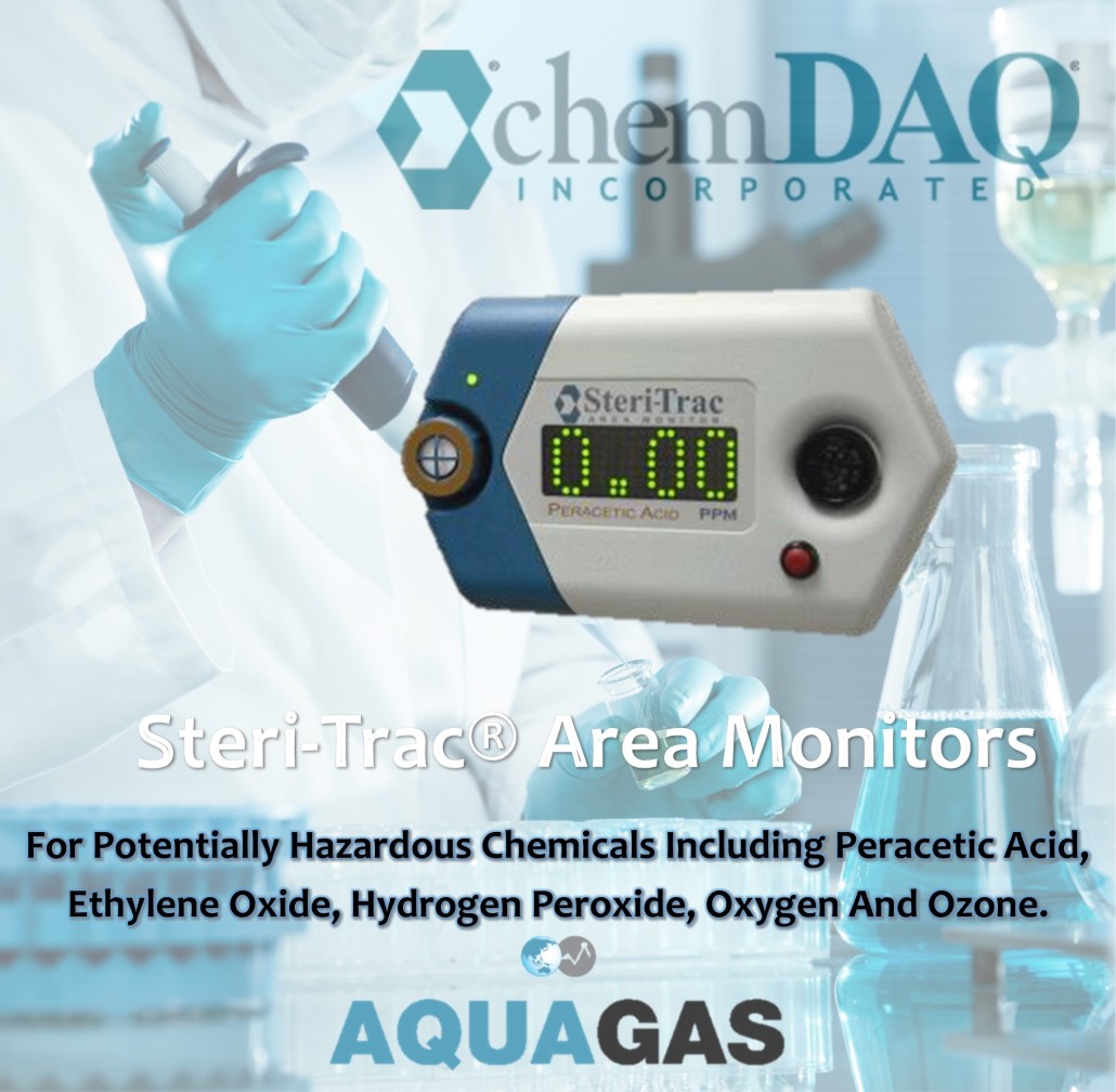 Steri-Trac Area Monitors - sterilant gas - AquaGas